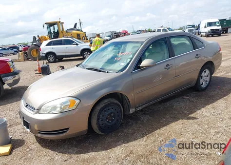 2006 Chevrolet Impala Lt z USA, uszkodzony, nr VIN 2G1WT58K669167524